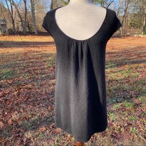 HAYDEN SWEATER SCOOP NECK BLACK CASHMERE Size MEDIUM M